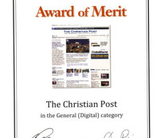 The Christian Post Awarded for Editorial, Website Design at EPA 2012