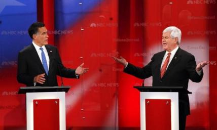 Gingrich 'Forgives' Romney for Tough GOP Primary