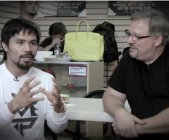 Manny Pacquiao Is a 'Bible-Quoting Maniac,' Says Rick Warren