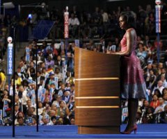 First Lady Opens Democratic Convention With Familiar Attacks on Romney