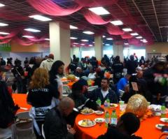 Union Rescue Mission Serves Thanksgiving in 'Homeless Capital of America'