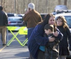 Police - Shooting in Elementary School in Connecticut, Gunman Dead