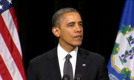 Obama Quotes Bible Verses on Heaven, 2 Corinthians 4:16-18 and Matthew 19:14, at Sandy Hook Prayer Vigil