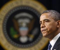 Obama Being Sworn in With Martin Luther King, Abraham Lincoln Bibles