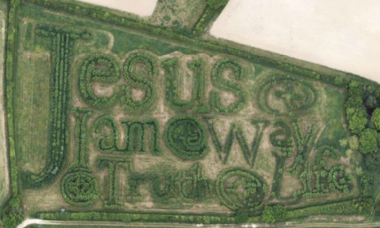 UK Farmer Plants Maze of Trees With a Biblical Message