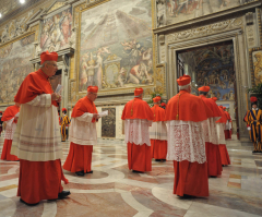 New Pope Voting Begins as Cardinals Enter Conclave; Black Smoke After Day 1