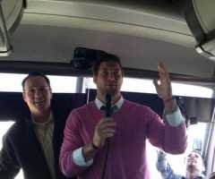 Tim Tebow on Bus With Wichita State Shockers: We Will Be Praying for You