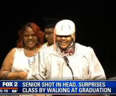 Shot Senior's Graduation: Faith and Forgiveness Amid Miracle Recovery From Gunshot to the Head (VIDEO)