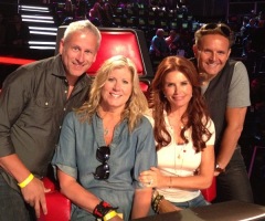 Louie Giglio Attends 'The Voice' Finale Alongside 'The Bible' Producer Mark Burnett