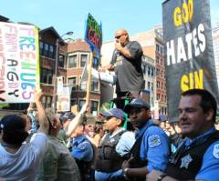 Street Preachers Protesting Homosexuality Assaulted at Seattle's Pridefest