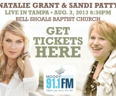 Natalie Grant and Sandi Patty Team Up for Once in a Lifetime Concert